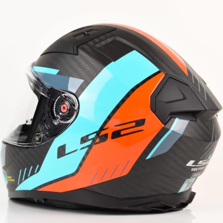 Kask LS2 FF811 Vector II C Grid Red Cyan