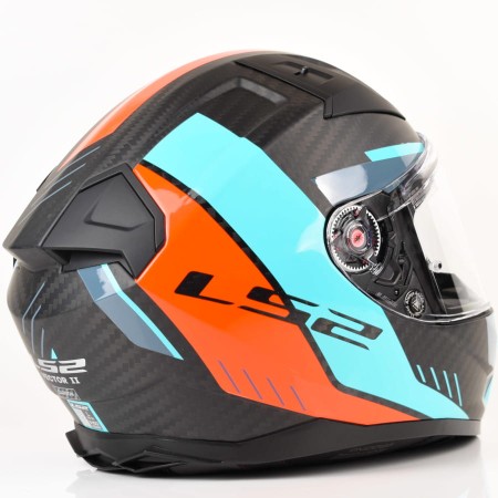 Kask LS2 FF811 Vector II C Grid Red Cyan
