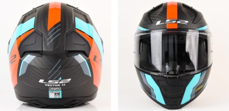 Kask LS2 FF811 Vector II C Grid Red Cyan