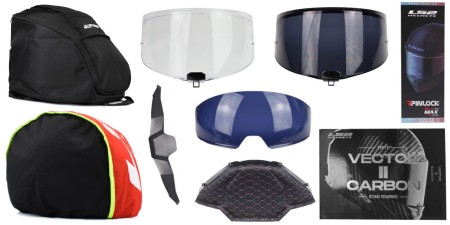 Kask LS2 FF811 Vector II C Grid Red Cyan