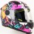 Kask LS2 FF812 Kid Cyberg Matt Purple Cyan