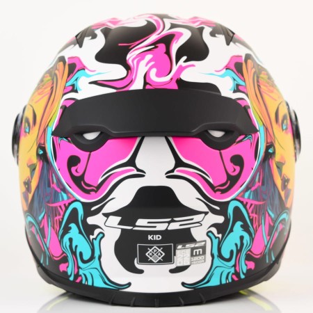 Kask LS2 FF812 Kid Cyberg Matt Purple Cyan
