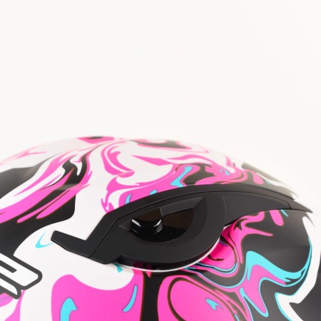 Kask LS2 FF812 Kid Cyberg Matt Purple Cyan
