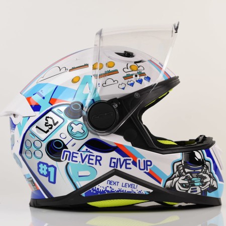 Kask LS2 FF812 Kid Next Level White
