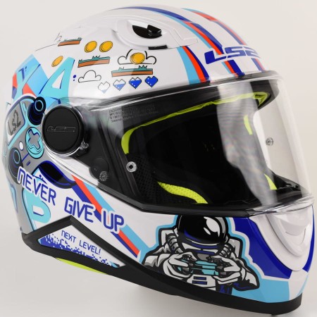 Kask LS2 FF812 Kid Next Level White