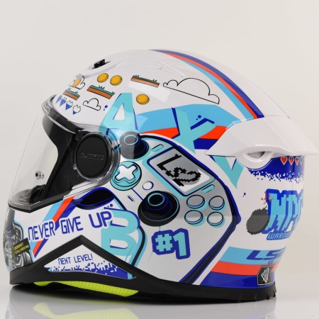 Kask LS2 FF812 Kid Next Level White