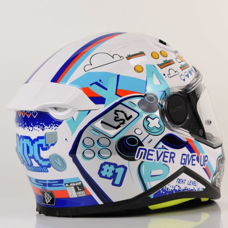 Kask LS2 FF812 Kid Next Level White