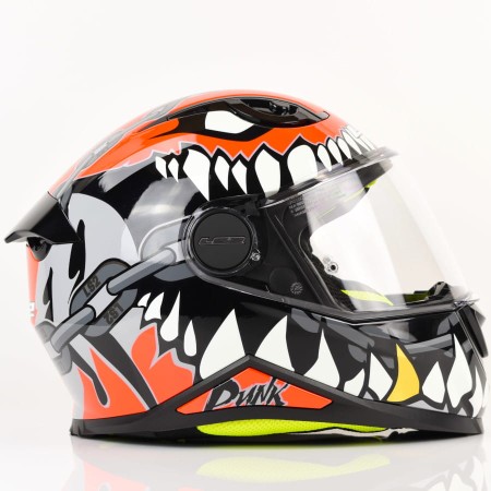 Kask LS2 FF812 Kid Punk Grey Red