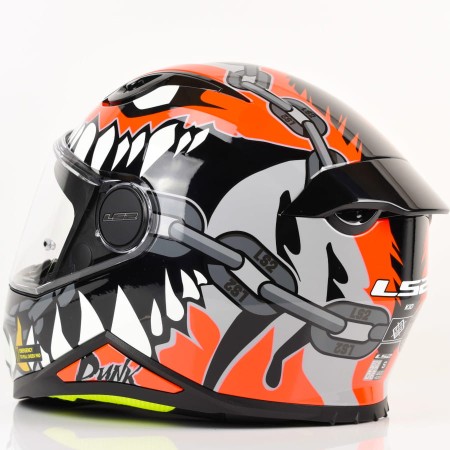 Kask LS2 FF812 Kid Punk Grey Red