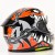 Kask LS2 FF812 Kid Punk Grey Red