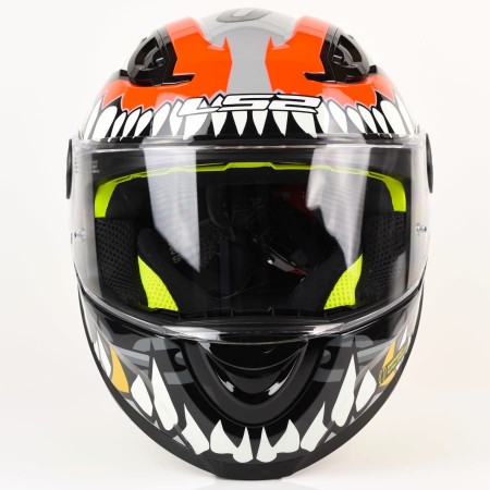 Kask LS2 FF812 Kid Punk Grey Red