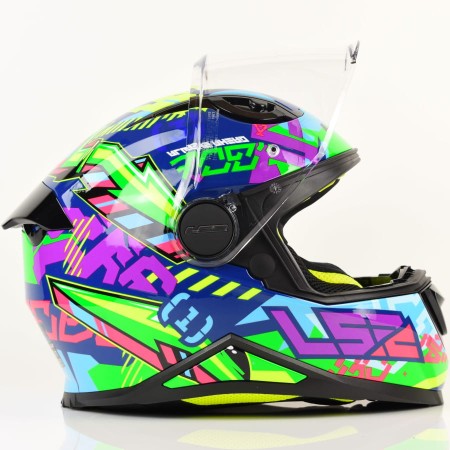 Kask LS2 FF812 Kid Svent Blue Green