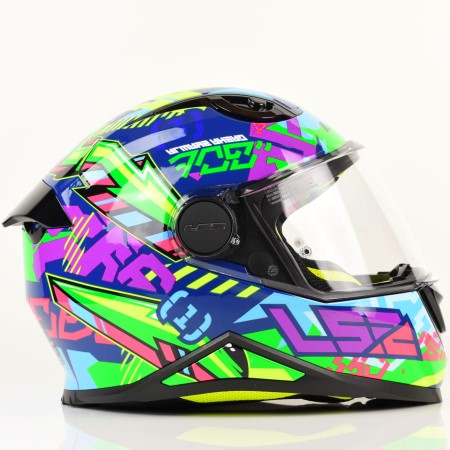 Kask LS2 FF812 Kid Svent Blue Green