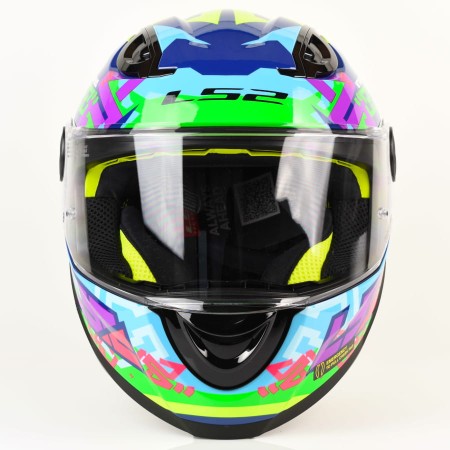 Kask LS2 FF812 Kid Svent Blue Green