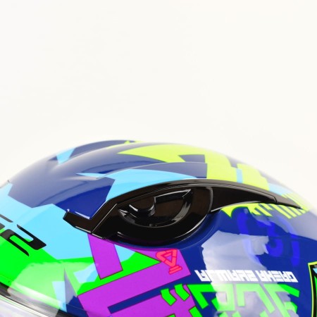 Kask LS2 FF812 Kid Svent Blue Green
