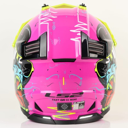 Kask LS2 MX437 Fast II Mini Gorilla Purple