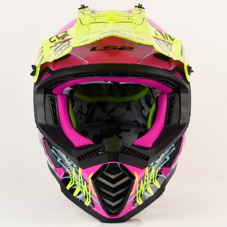 Kask LS2 MX437 Fast II Mini Gorilla Purple