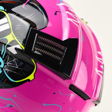 Kask LS2 MX437 Fast II Mini Gorilla Purple