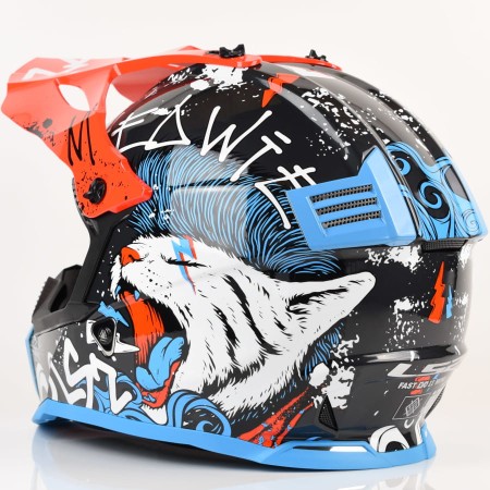 Kask LS2 MX437 Fast II Mini Starmaw Bl.
