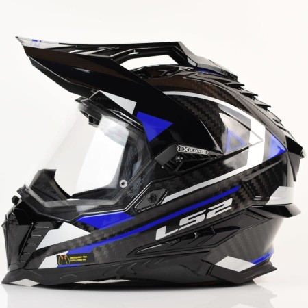 Kask LS2 MX701 C Explorer Adventure.Blu