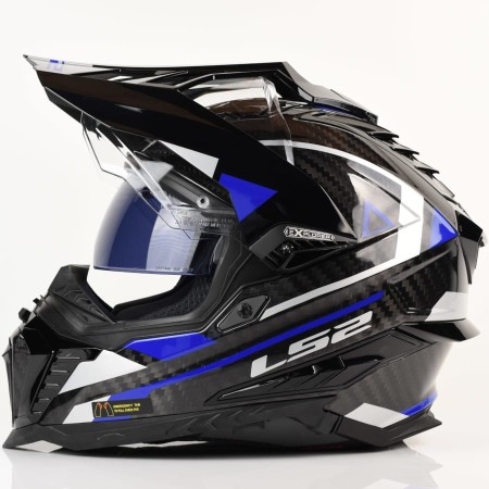 Kask LS2 MX701 C Explorer Adventure.Blu