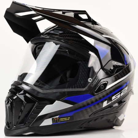 Kask LS2 MX701 C Explorer Adventure.Blu