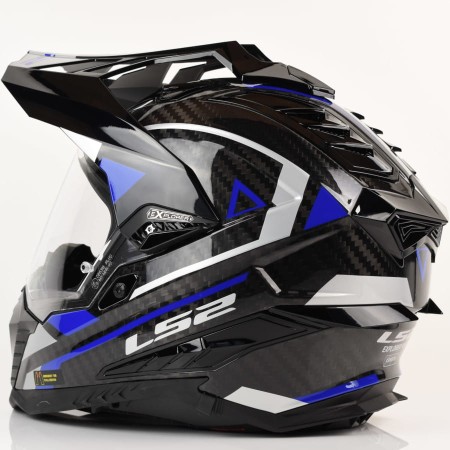 Kask LS2 MX701 C Explorer Adventure.Blu