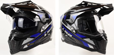 Kask LS2 MX701 C Explorer Adventure.Blu