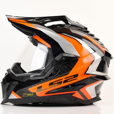 Kask LS2 MX701 Explorer C Frontier II Orange