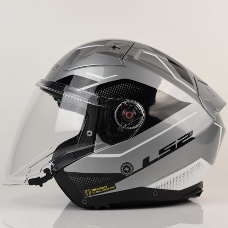 Kask LS2 OF603 Infinity II Veyron Grey White