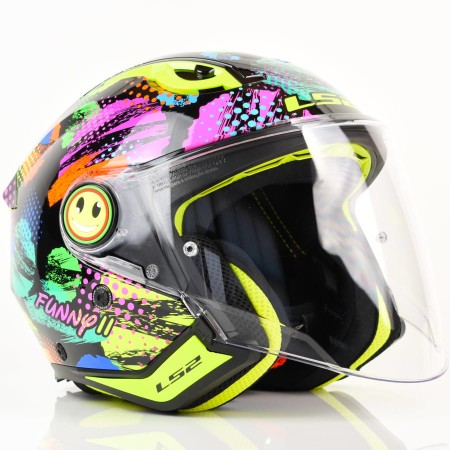 Kask LS2 OF622 Funny II Joy Black