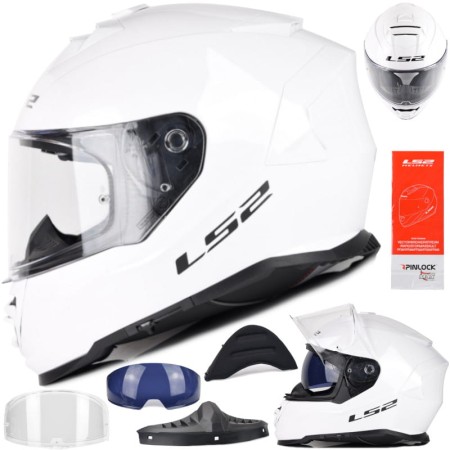 Kask LS2 FF800 Storm II Solid White