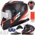 Kask LS2 FF800 Storm II Nerve M. Black Red