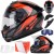 Kask LS2 FF808 Stream II Fury Black Red