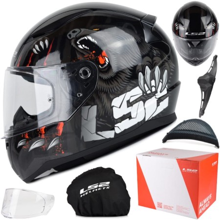 Kask LS2 FF353 Rapid II Claw Black