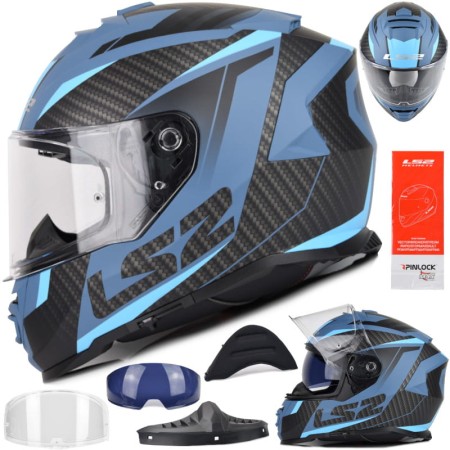 Kask LS2 FF800 Storm II Racer Matt Blue