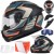 Kask LS2 FF808 Stream II Road M.Black Blue