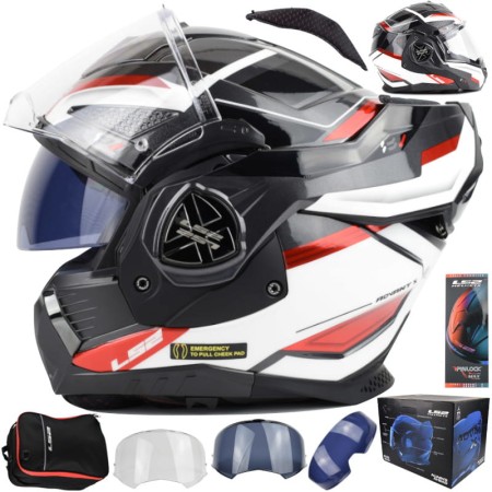 Kask LS2 FF901 Advant X Spectrum Bl-Wh-Red