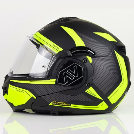 Kask LS2 FF906 Advant Revo Black H-V Yellow
