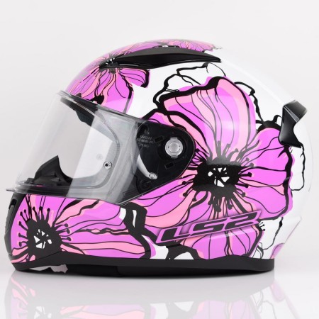 Kask LS2 FF353 Rapid II Poppies Pink