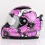 Kask LS2 FF353 Rapid II Poppies Pink