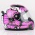 Kask LS2 FF353 Rapid II Poppies Pink