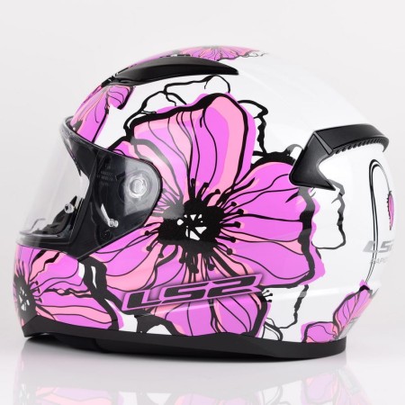 Kask LS2 FF353 Rapid II Poppies Pink