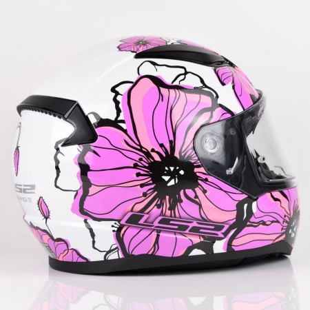 Kask LS2 FF353 Rapid II Poppies Pink