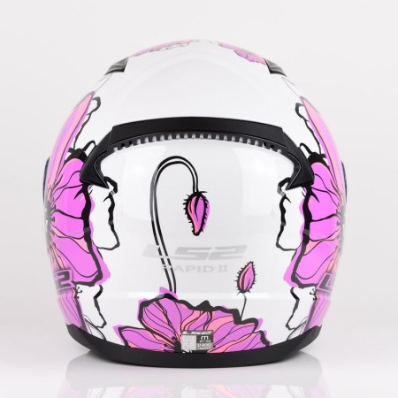 Kask LS2 FF353 Rapid II Poppies Pink
