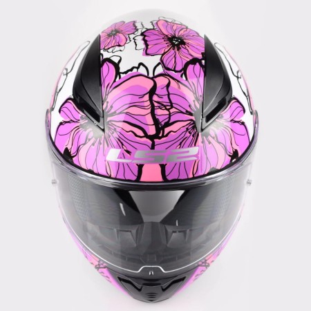 Kask LS2 FF353 Rapid II Poppies Pink