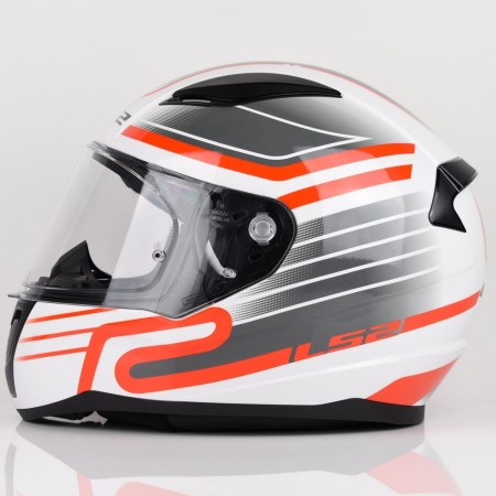 Kask LS2 FF353 Rapid II Circuit White Red