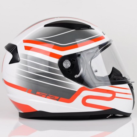 Kask LS2 FF353 Rapid II Circuit White Red