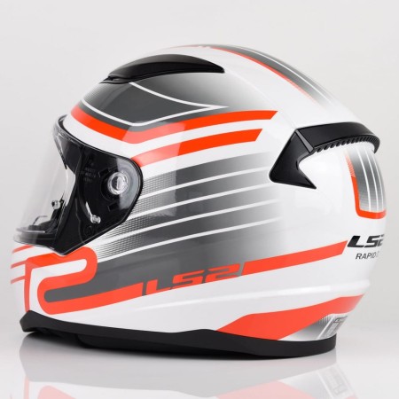 Kask LS2 FF353 Rapid II Circuit White Red
