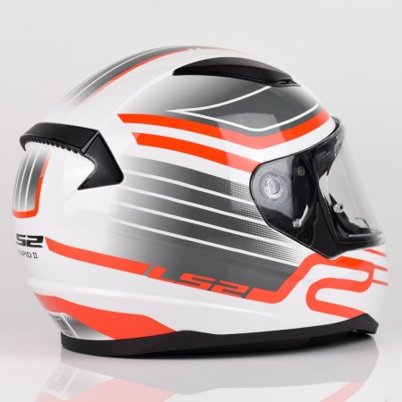 Kask LS2 FF353 Rapid II Circuit White Red